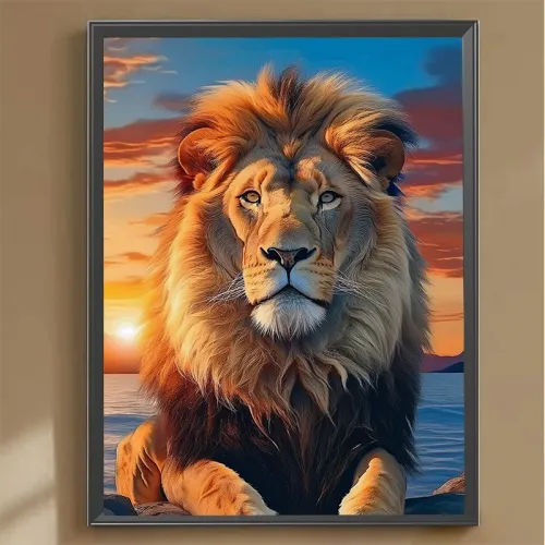 Aslan - Güclü və Təsirli Dekorativ Sənət Seti