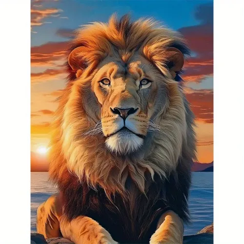 Aslan - Güclü və Təsirli Dekorativ Sənət Seti