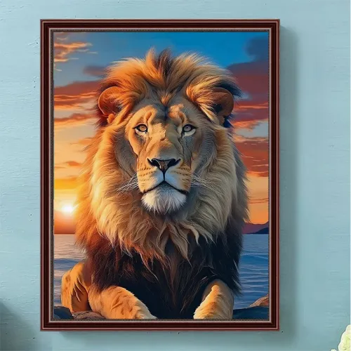 Aslan - Güclü və Təsirli Dekorativ Sənət Seti