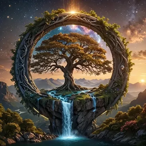 Həyat Ağacı - Həyatın Simvolunu Parlaq Kristallarla Yaradın
