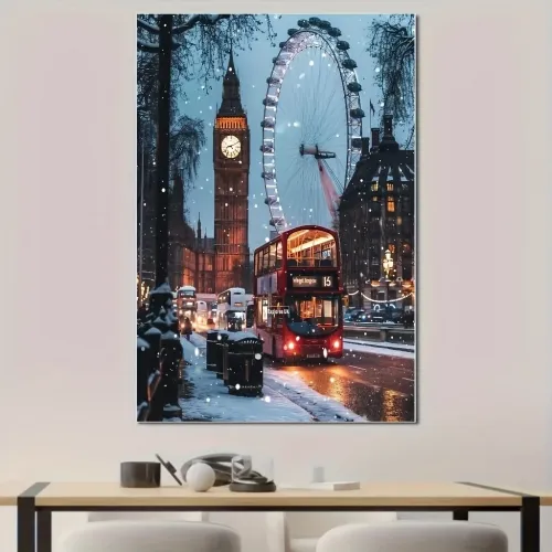 London Big Ben - Klassik Memarlıq və Şəhər Ruhunu Evə Gətirin