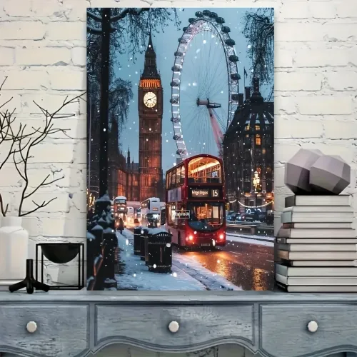 London Big Ben - Klassik Memarlıq və Şəhər Ruhunu Evə Gətirin