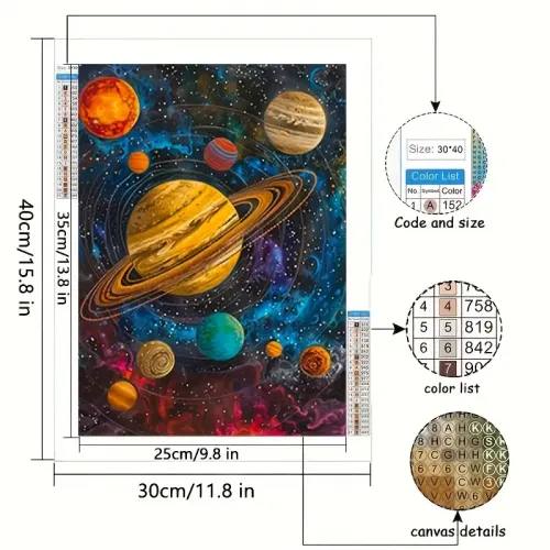 Planetlər - Kainatın Sirlərini Parlaq Kristallarla Kəşf Edin